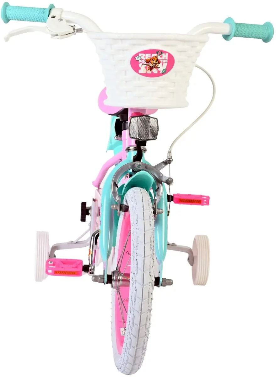 Volare Paw Patrol Kinderfiets 14 inch - Roze