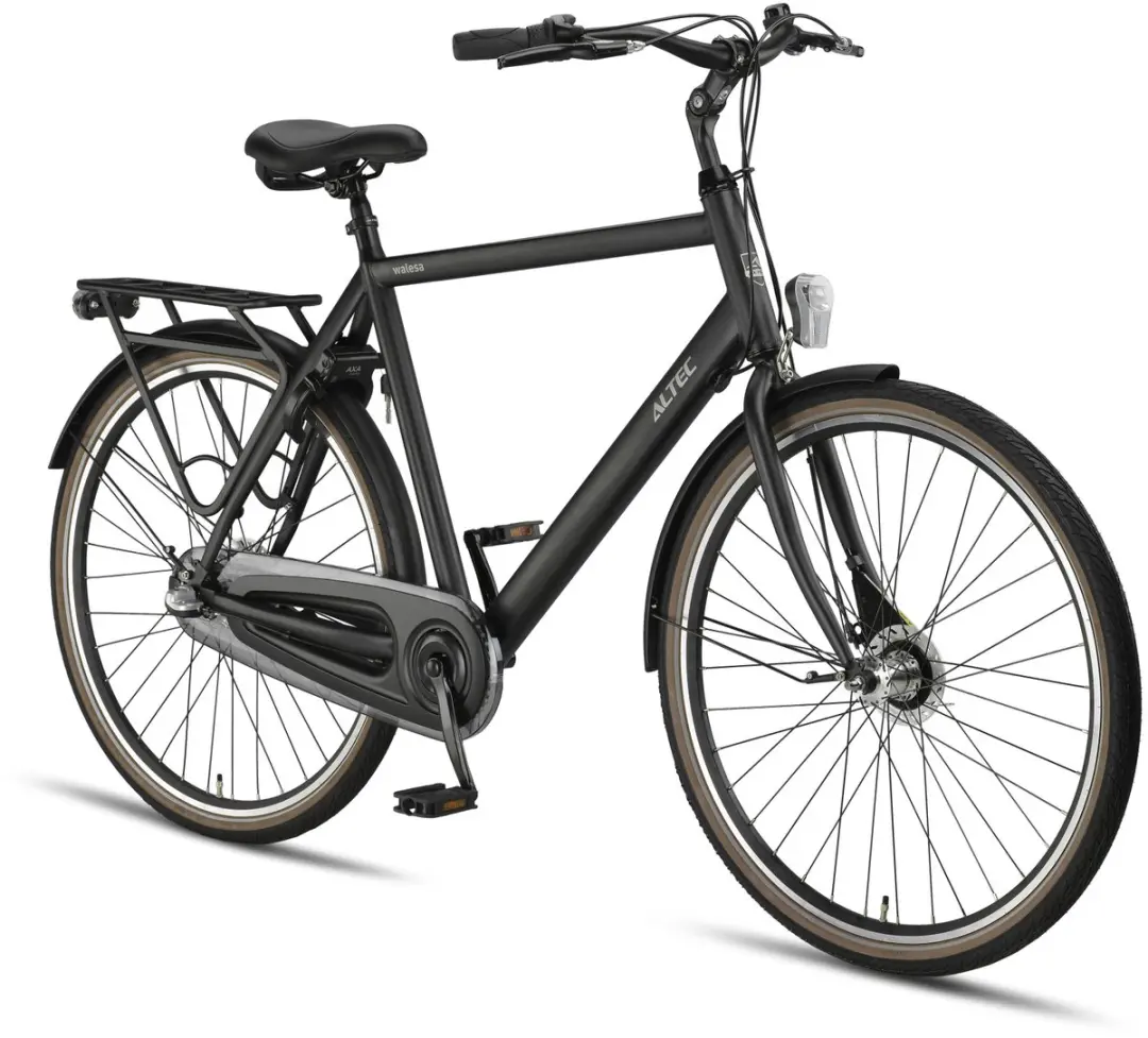 Altec Walesa Herenfiets 28" - 3 Versnellingen - 55cm Matzwart