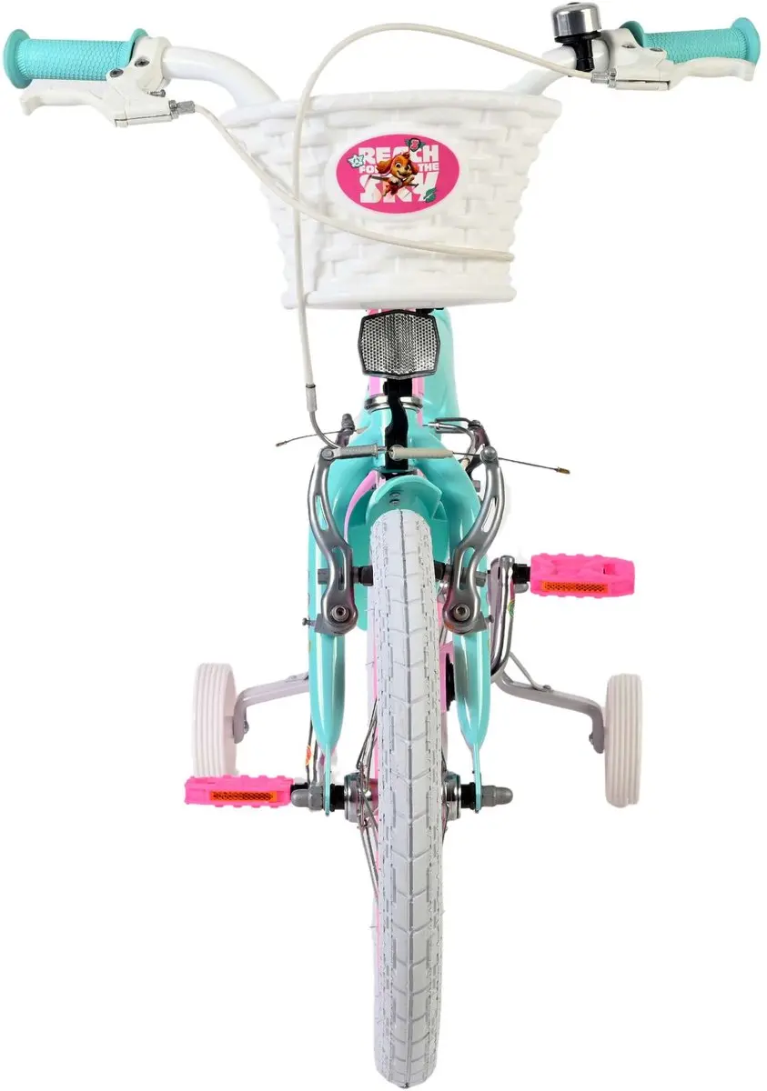 Volare Paw Patrol Kinderfiets 16 inch - Roze - 1 Versnelling