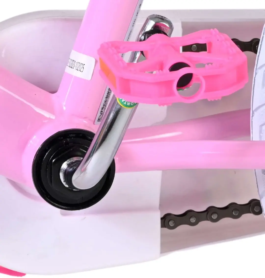 Volare Paw Patrol Kinderfiets 16 inch - Roze - 1 Versnelling