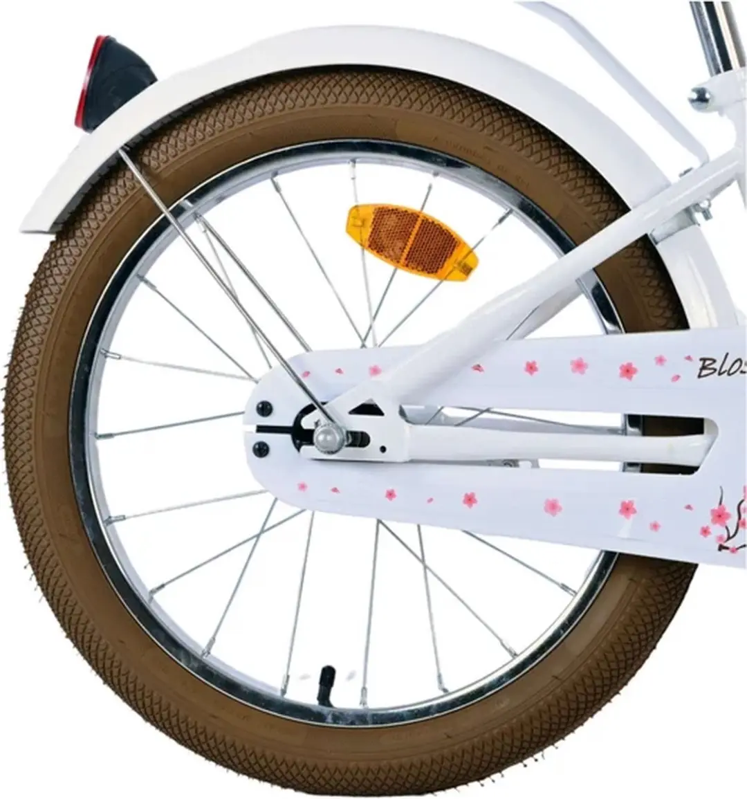 Volare Blossom Kinderfiets 18 inch - Roze - Terugtraprem