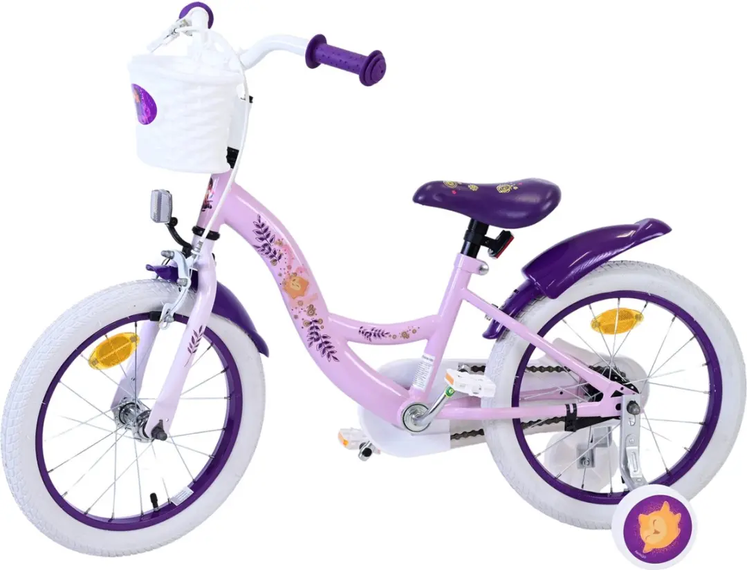Volare Disney Wish Kinderfiets 16 inch - Paars