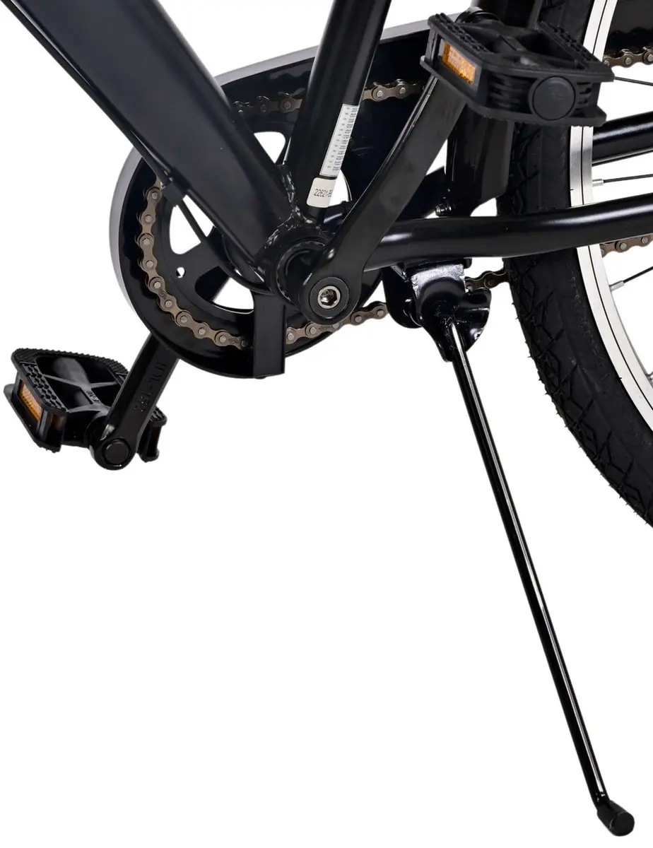 Volare Thombike Kinderfiets 26" - 3 Versnellingen - Zwart/Rood
