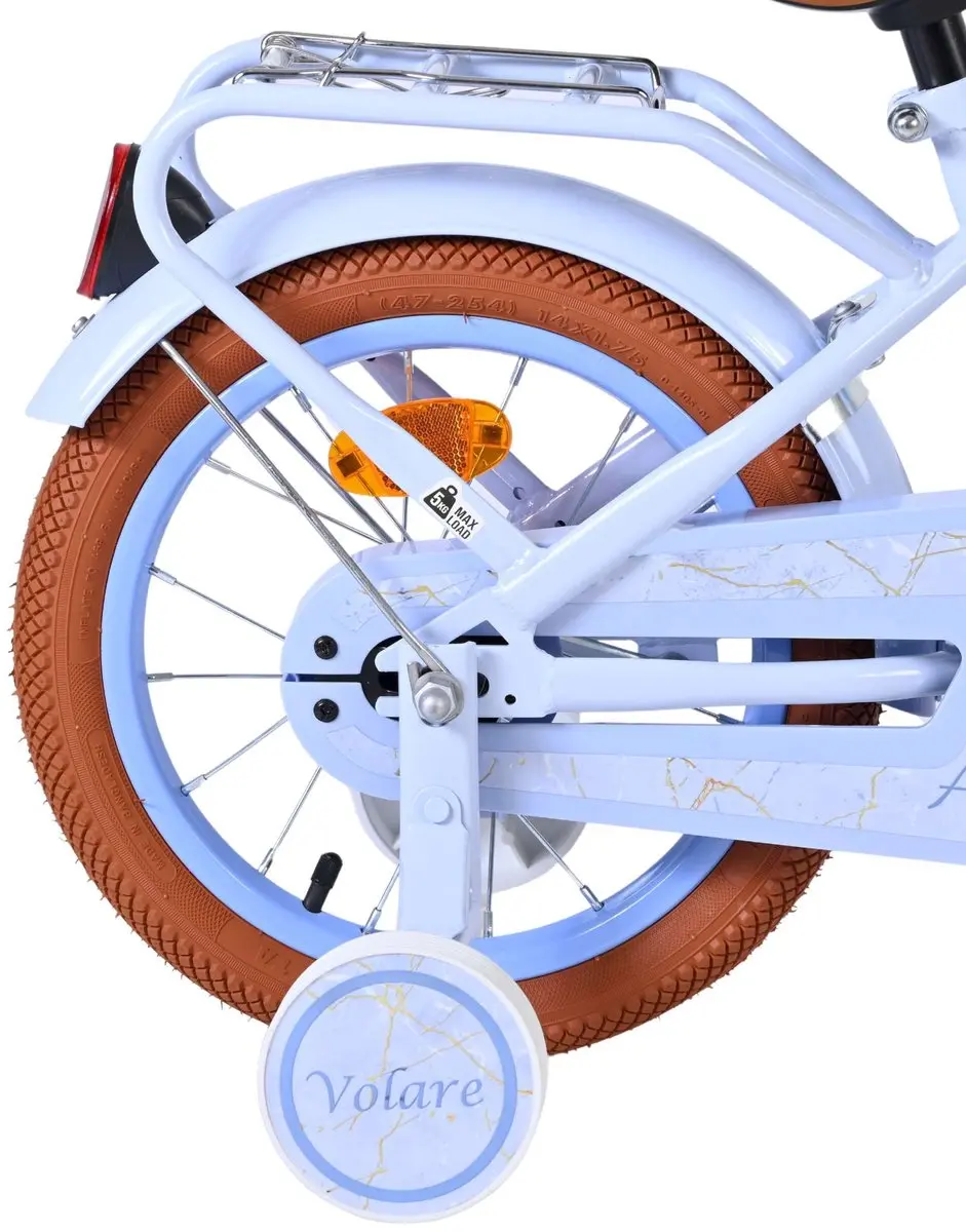 Volare Ashley Kinderfiets 14 inch - Lichtblauw