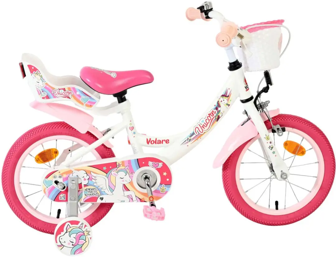 Volare Unicorn Kinderfiets 14 inch