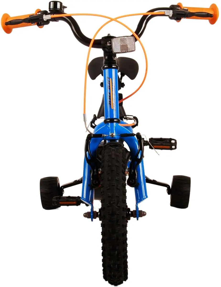 Volare Rocky Kinderfiets 12" - Blauw - Twee handremmen