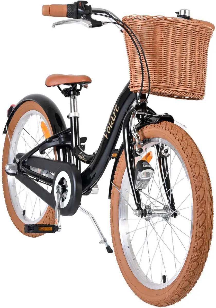 Volare Ashley Kinderfiets 20" - 3 Versnellingen - Zwart