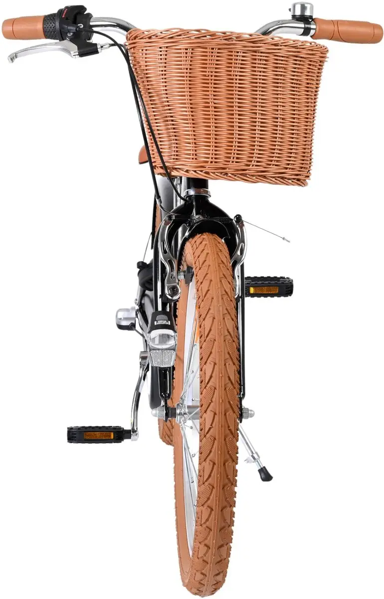 Volare Ashley Kinderfiets 20" - 3 Versnellingen - Zwart