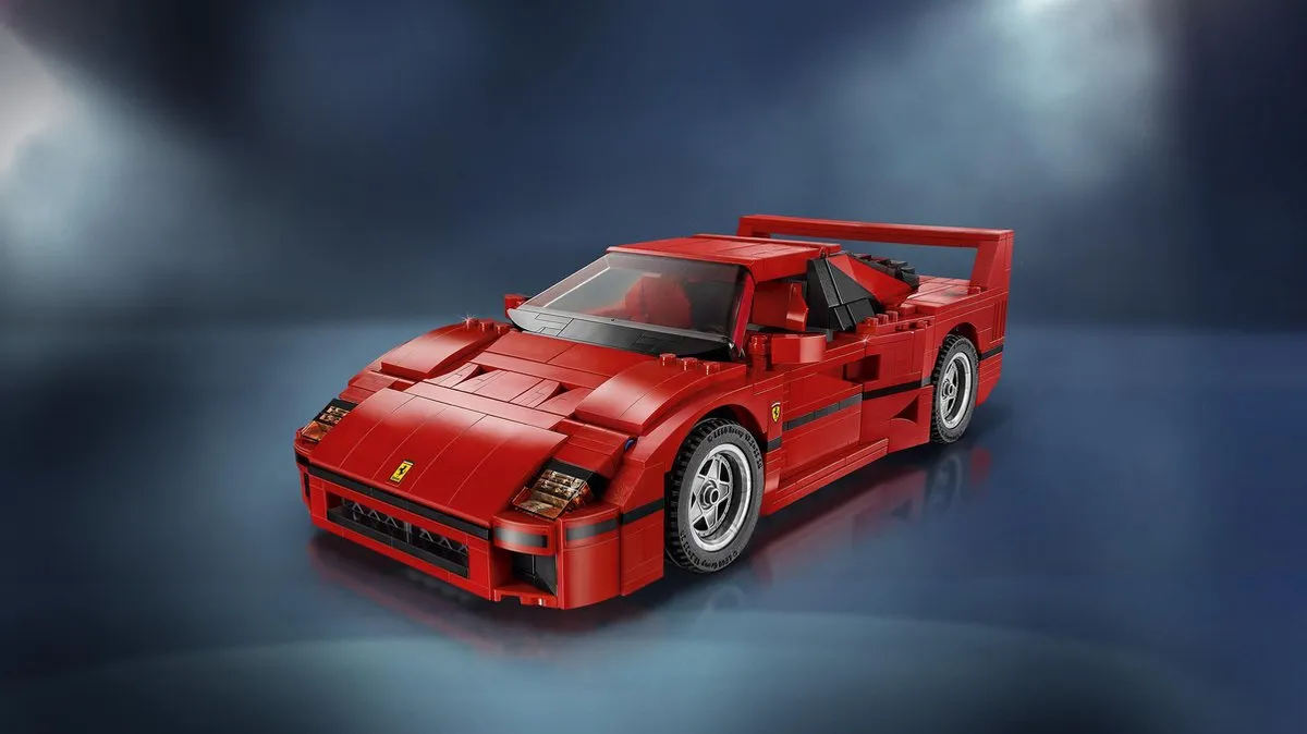 LEGO Creator Expert Ferrari F40 10248 - 1158 Stukken - Rood - afbeelding 6 van 6