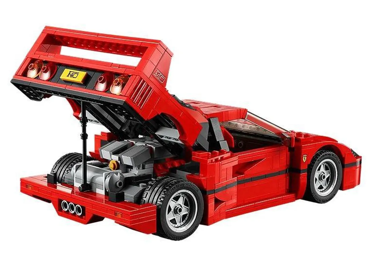 LEGO Creator Expert Ferrari F40 10248 - 1158 Stukken - Rood - afbeelding 3 van 6