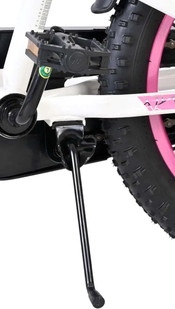Volare Lily Kinderfiets 16 inch - 1 Versnelling - Wit/Rozes/Paars