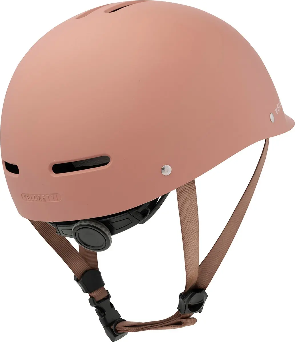 Veloretti Kinderhelm Blazing Salmon - Maat XS