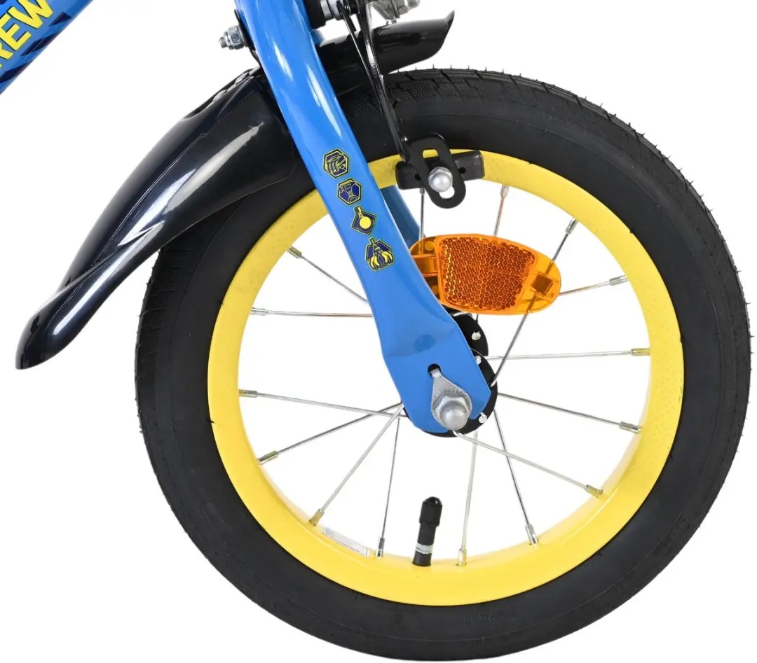 Volare Paw Patrol Rubble & Crew Kinderfiets 12 inch - Blauw