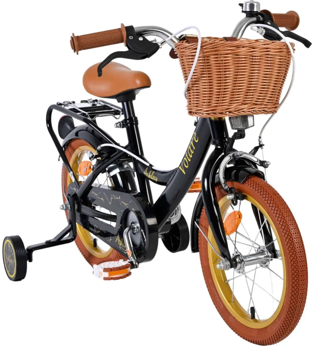 Volare Ashley Kinderfiets 14 inch - Zwart