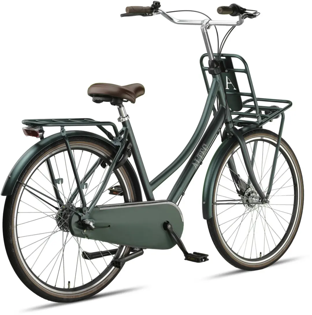 Altec Dames Retro Transportfiets 28" 3V - 53cm Bosgroen