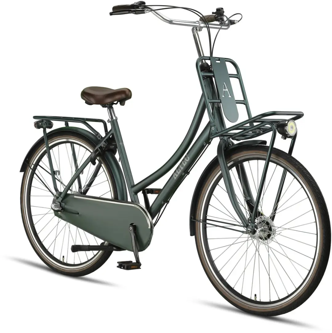 Altec Dames Retro Transportfiets 28" 3V - 53cm Bosgroen