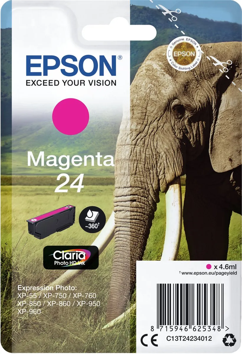 Epson T2423 Magenta Inktcartridge