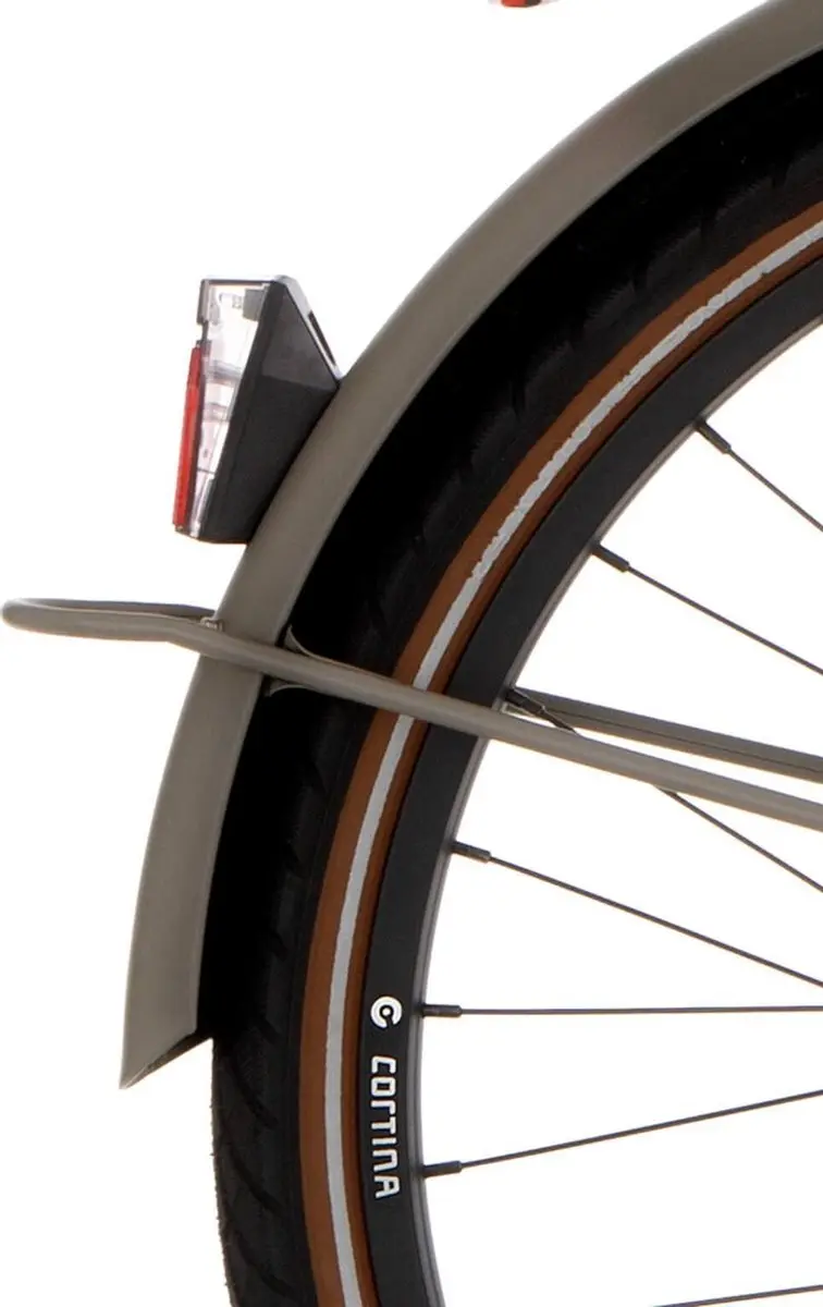 Cortina Spatbord Achter 24" U4 Quarz Grey Matt