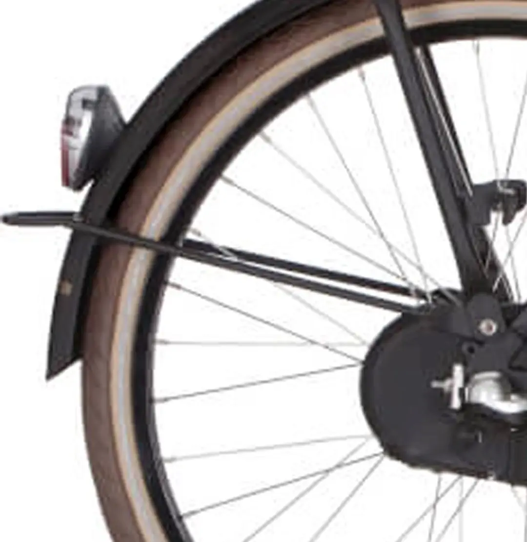 Cortina Spatbordstang Achter 26 Inch - Jetzwartmatt