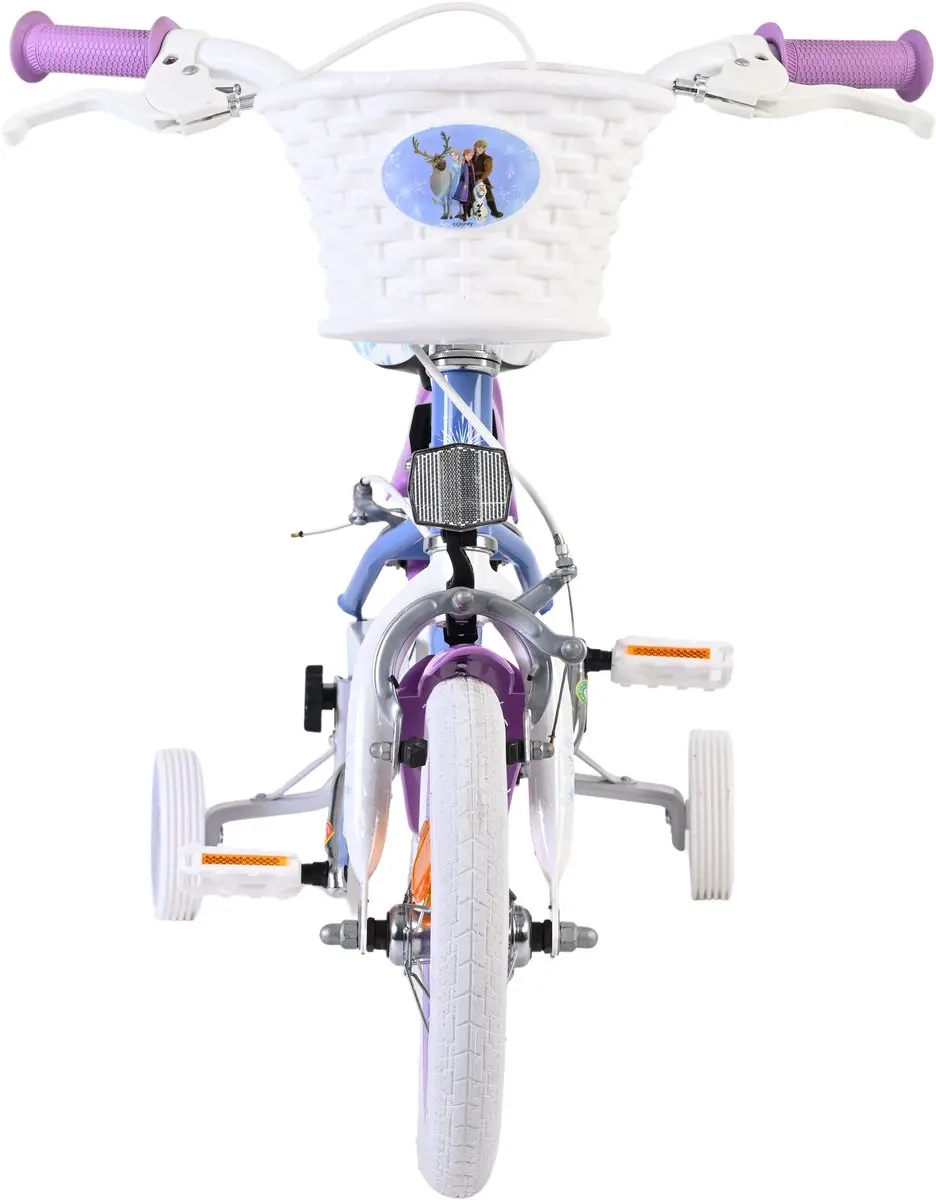 Volare Disney Frozen 2 Kinderfiets 12 inch - Blauw/Paars