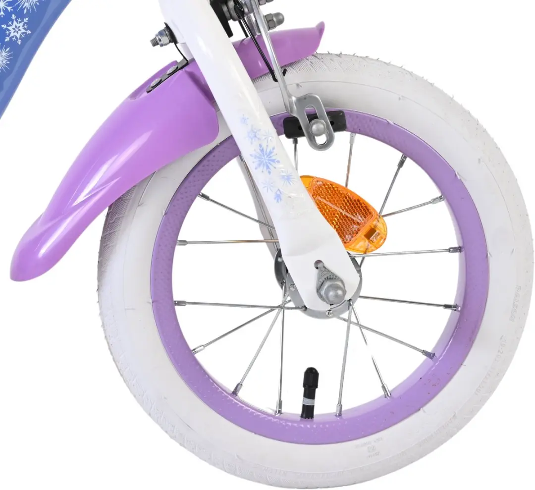 Volare Disney Frozen 2 Kinderfiets 12 inch - Blauw/Paars