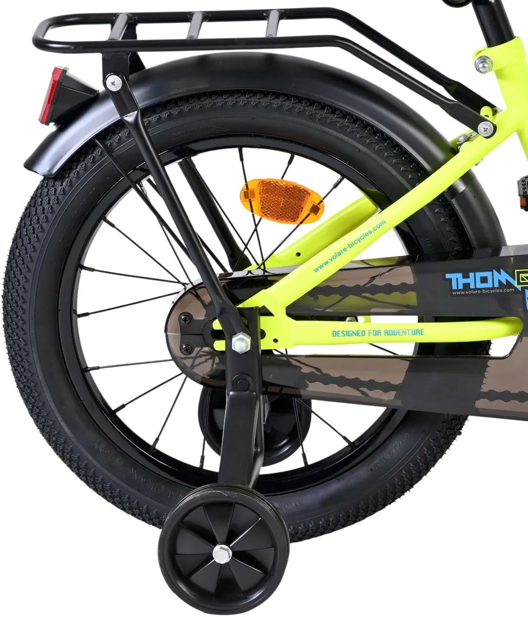 Volare Thombike Kinderfiets 16 inch - 1 Versnelling - Blauw/Geel