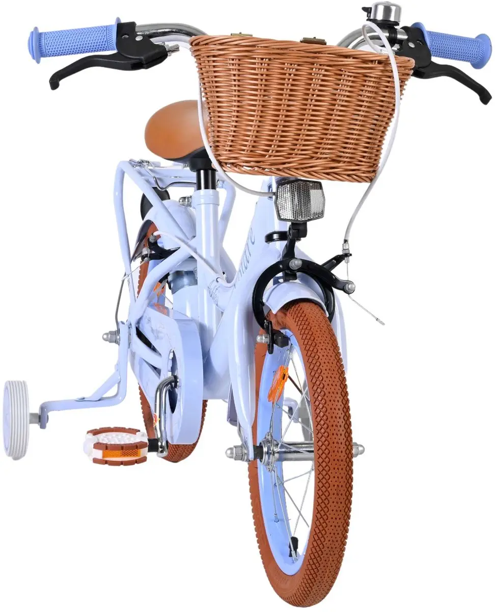 Volare Ashley Kinderfiets 14" - Lichtblauw - 1 Versnelling