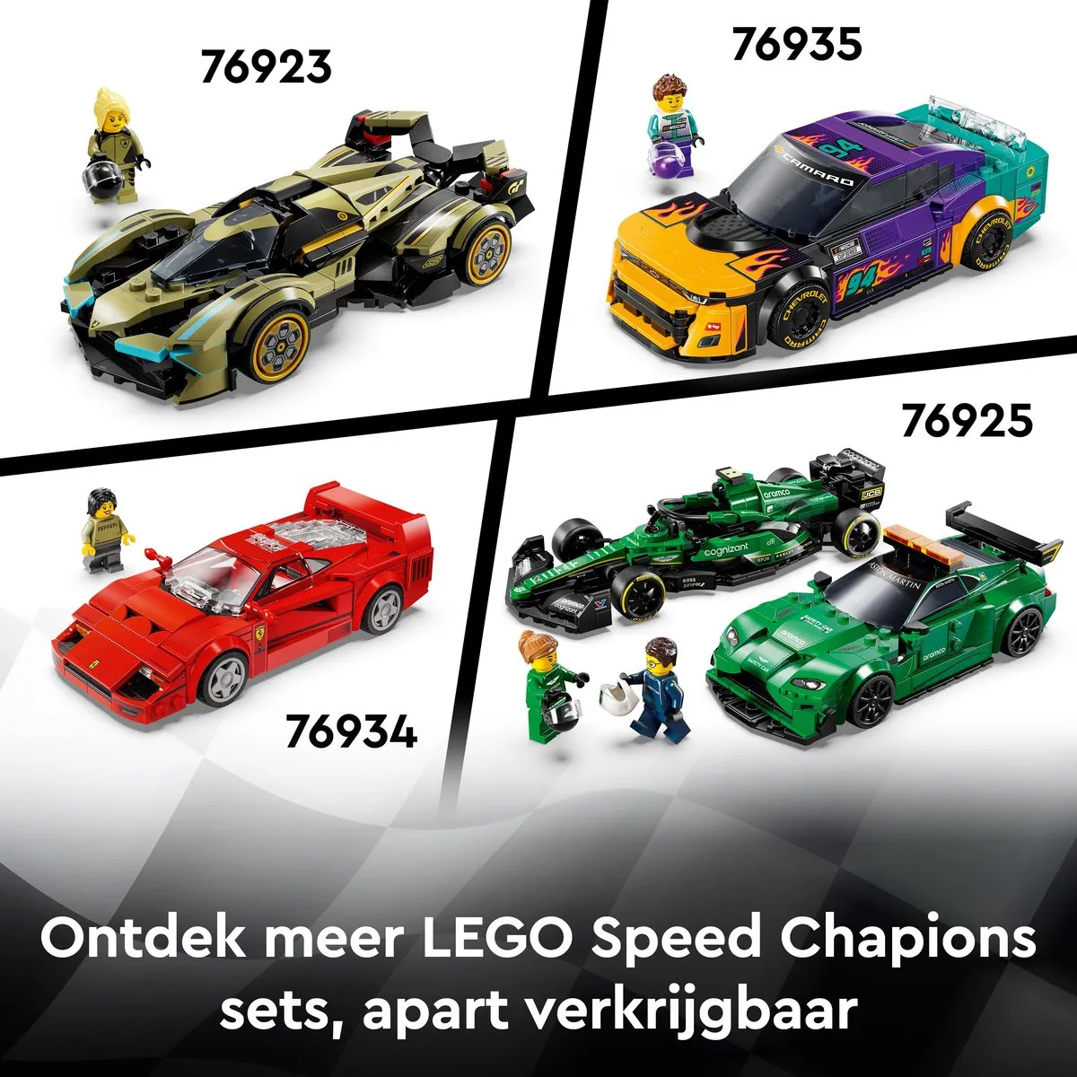LEGO Speed Champions Ferrari F40 76934 - 318 Stukken - 1 Minifiguur