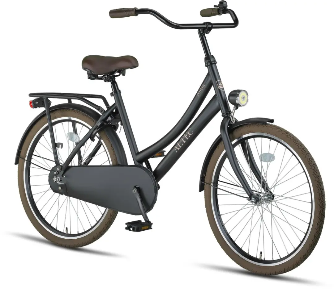 Altec Roma 24 inch Meisjesfiets - Terugtraprem - Zwart