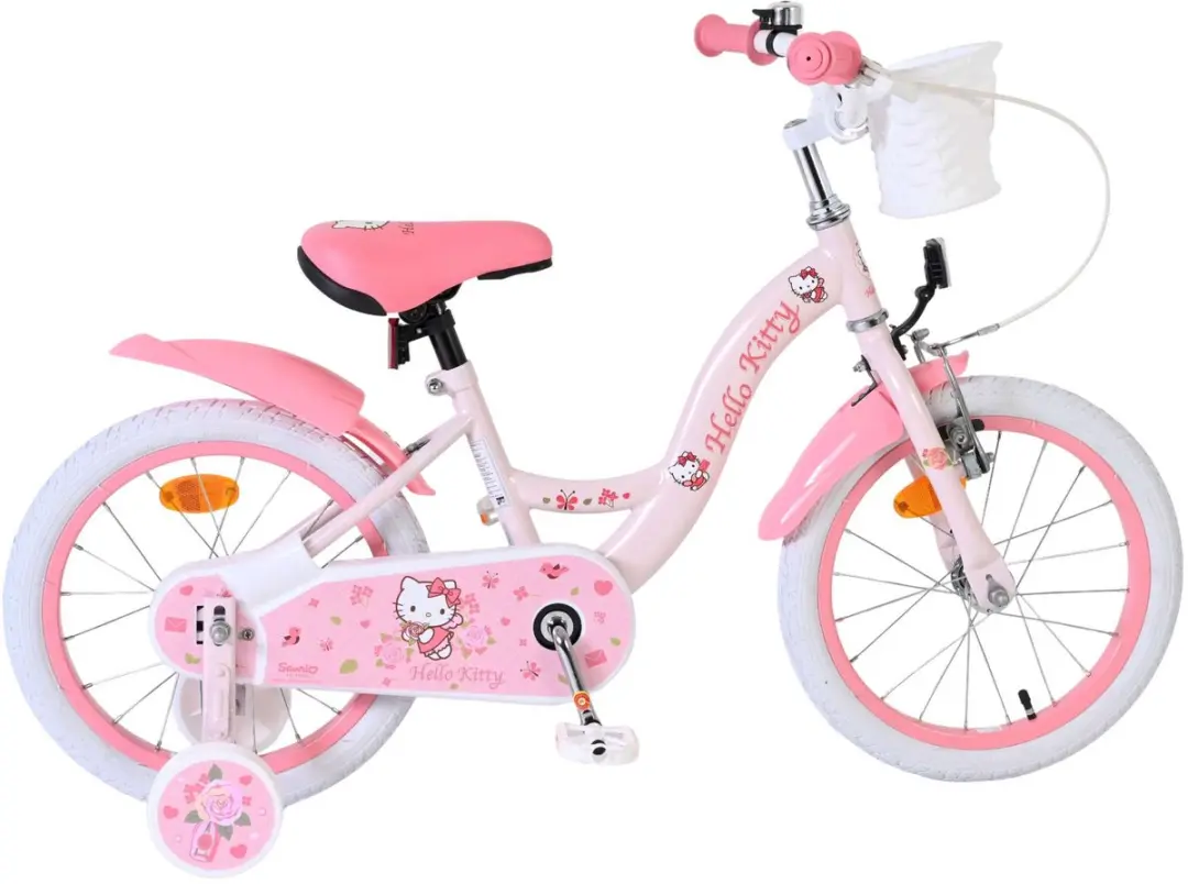 Volare Hello Kitty Kinderfiets 16 inch - Roze