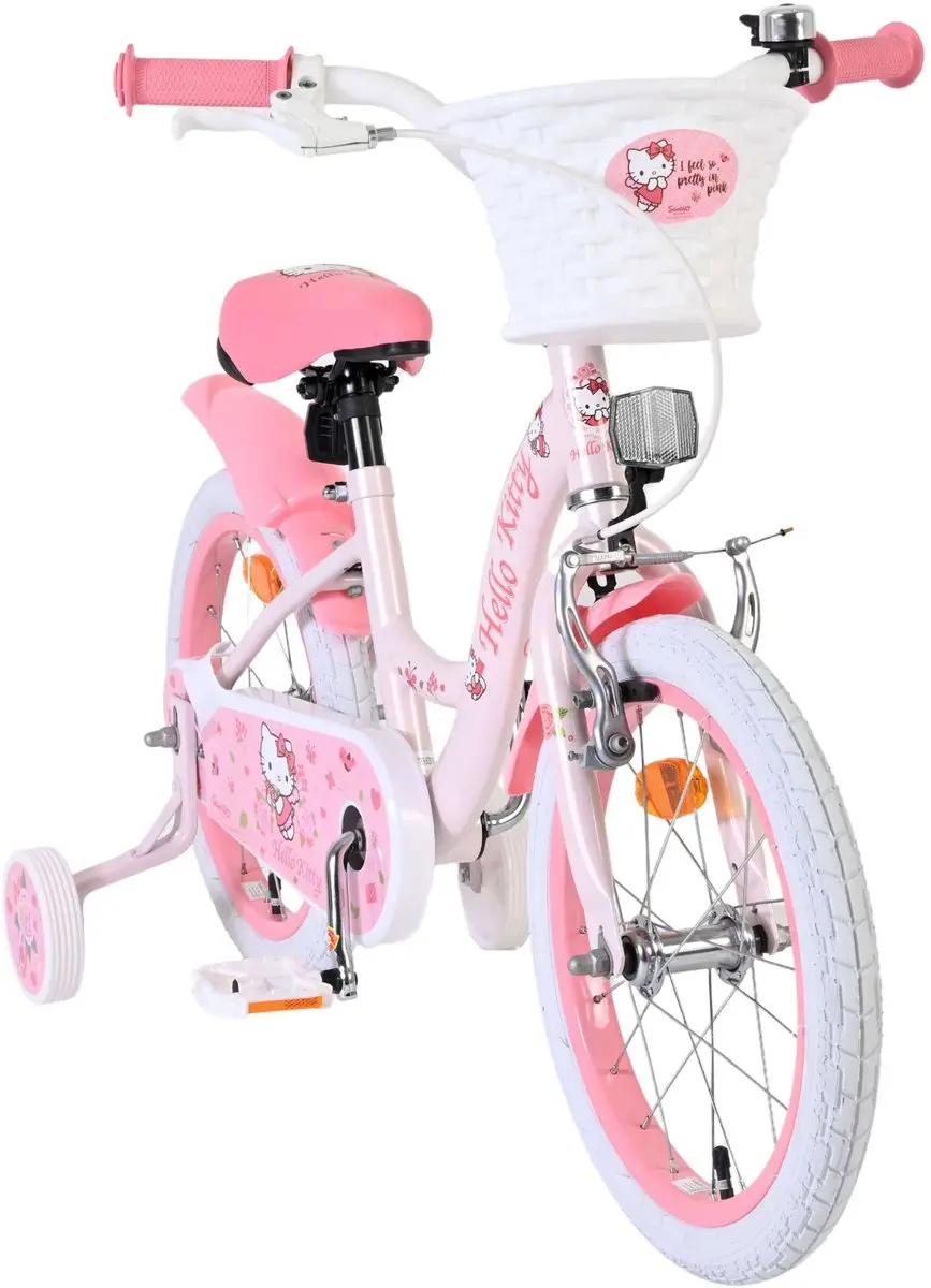 Volare Hello Kitty Kinderfiets 16 inch - Roze