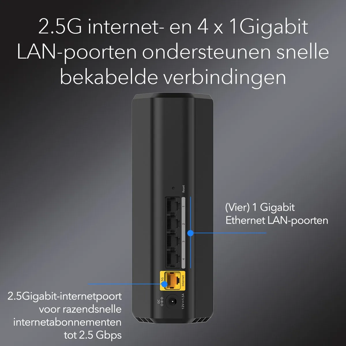Netgear Nighthawk RS100 Router WiFi 7 - 3600 Mbps