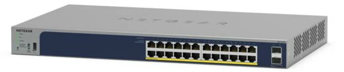 Netgear GS724TPP Smart Managed Switch 24x PoE 1Gbps - 2x SFP