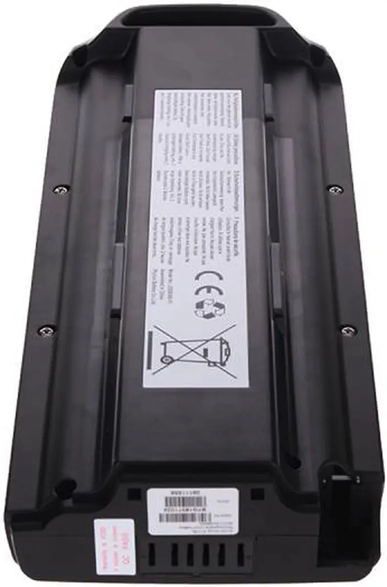 Sparta E-500 (2e generatie) Fietsaccu 529Wh - 36V 14.7Ah - Zwart