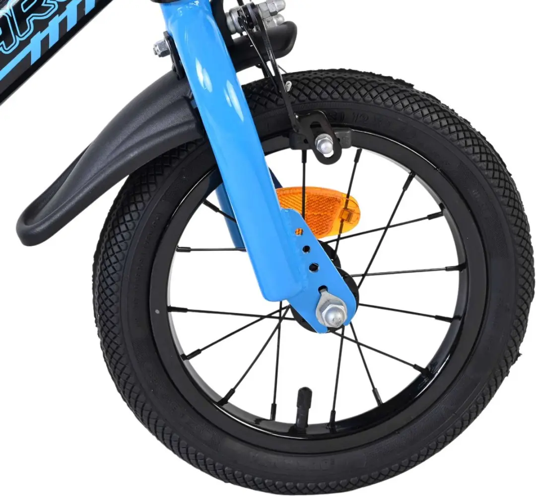 Volare Sportivo Kinderfiets 12 inch - Jongens - Blauw/Zwart - afbeelding 6 van 6