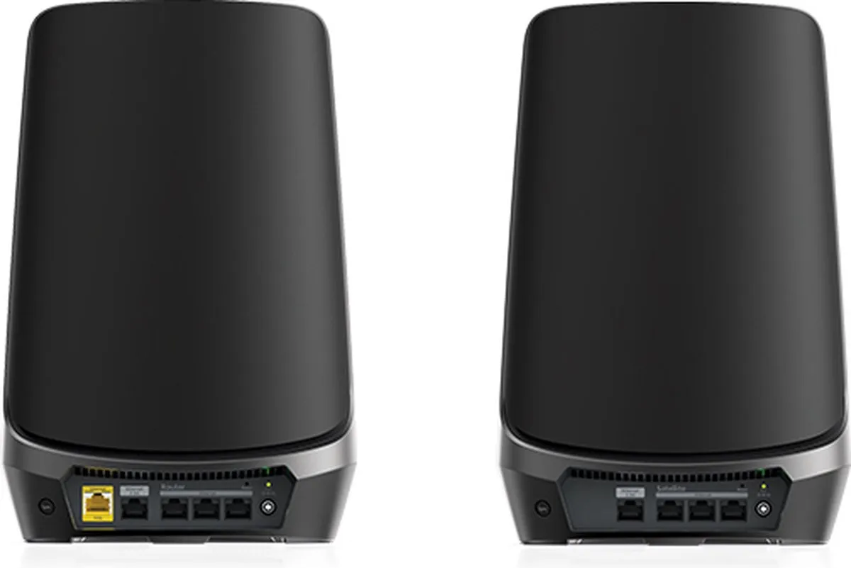 Netgear Orbi RBKE963B Mesh WiFi 6E Systeem - 3-Pack - Zwart
