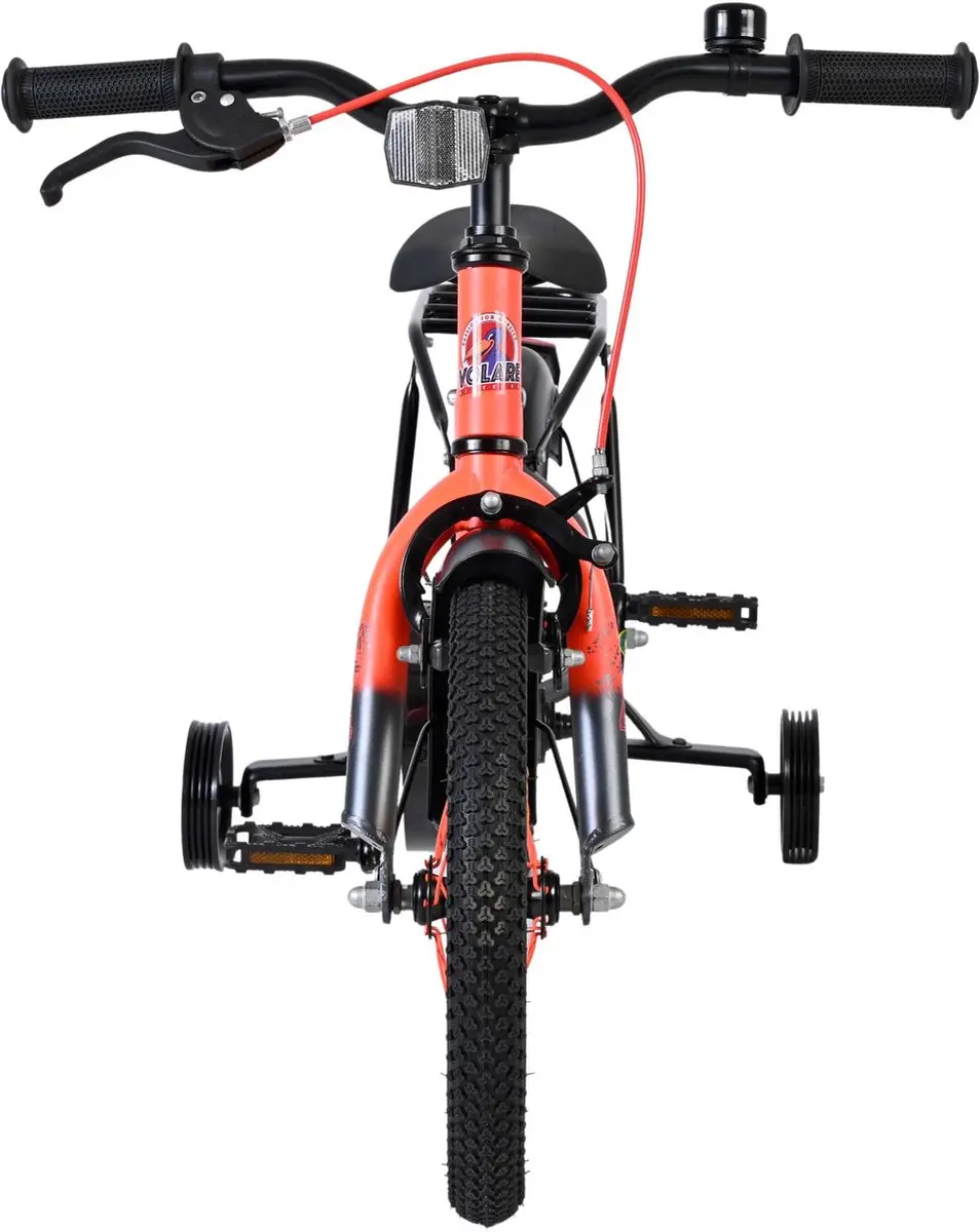 Volare Thombike Kinderfiets 14" - 1 Versnelling - Oranje/Grijs