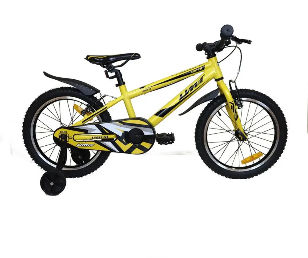 Umit 180 18" Fiets - 1 Versnelling - Geel - afbeelding 2 van 2