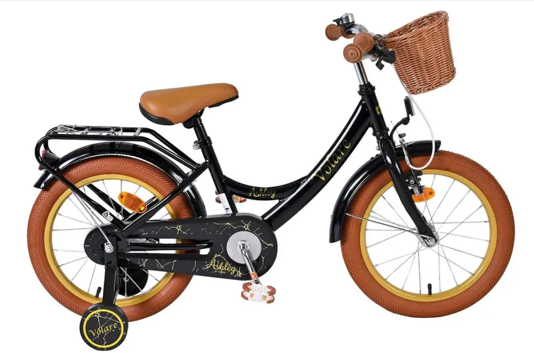 Volare Ashley Kinderfiets 16 inch - Zwart