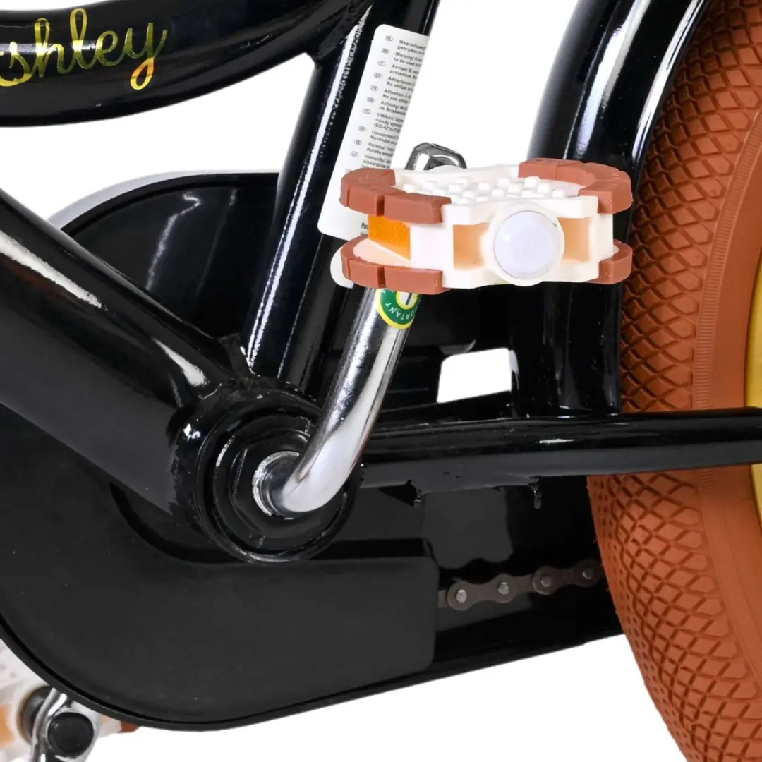 Volare Ashley Kinderfiets 16 inch - Zwart - afbeelding 6 van 6