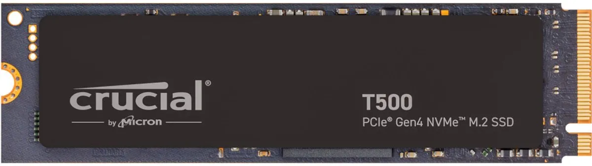 Crucial T500 CT4000T500SSD3 M.2 SSD 4TB - Zwart