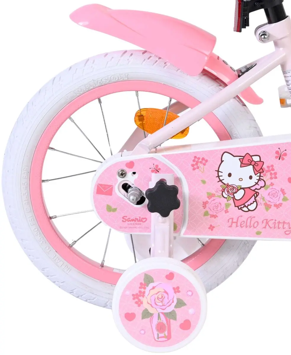 Volare Hello Kitty Kinderfiets 14 inch - Roze