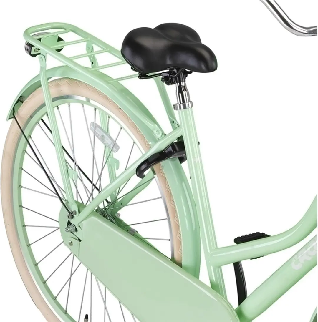 Crown Holland Transportfiets 28 inch 53cm - Mint Groen