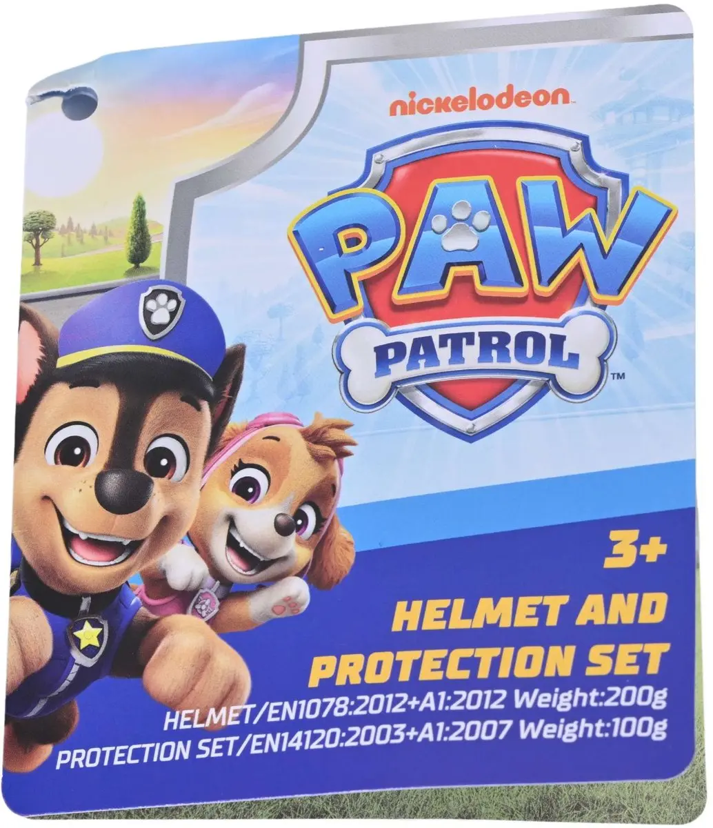 Volare Paw Patrol Protectieset - Blauw