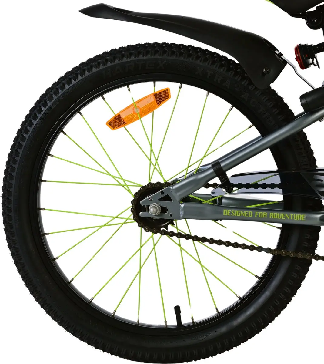 Volare Rocky Kinderfiets 20" - 1 Versnelling - Groen/Zwart