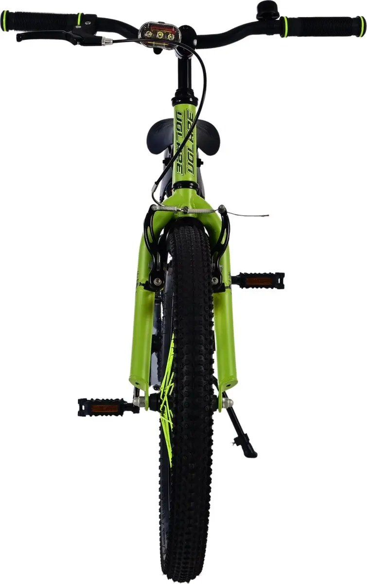 Volare Rocky Kinderfiets 20" - 1 Versnelling - Groen/Zwart