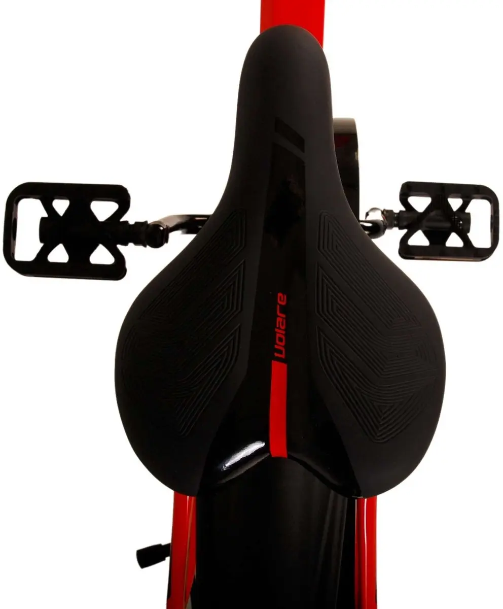 Volare Rocky Kinderfiets 18 inch - 1 Versnelling - Rood - afbeelding 6 van 6