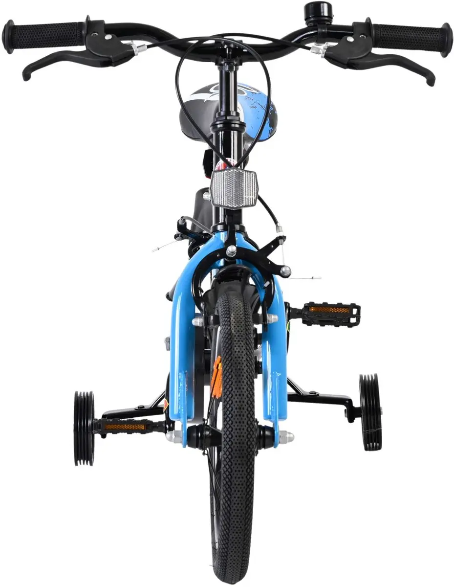 Volare Sportivo Kinderfiets 14 inch - Jongens - Blauw/Zwart - afbeelding 2 van 6