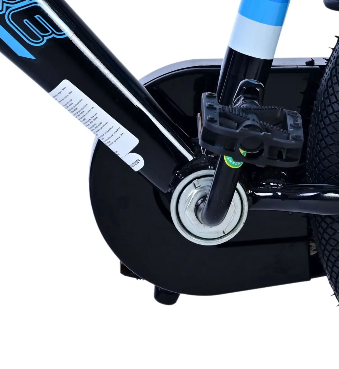 Volare Sportivo Kinderfiets 14 inch - Jongens - Blauw/Zwart - afbeelding 6 van 6