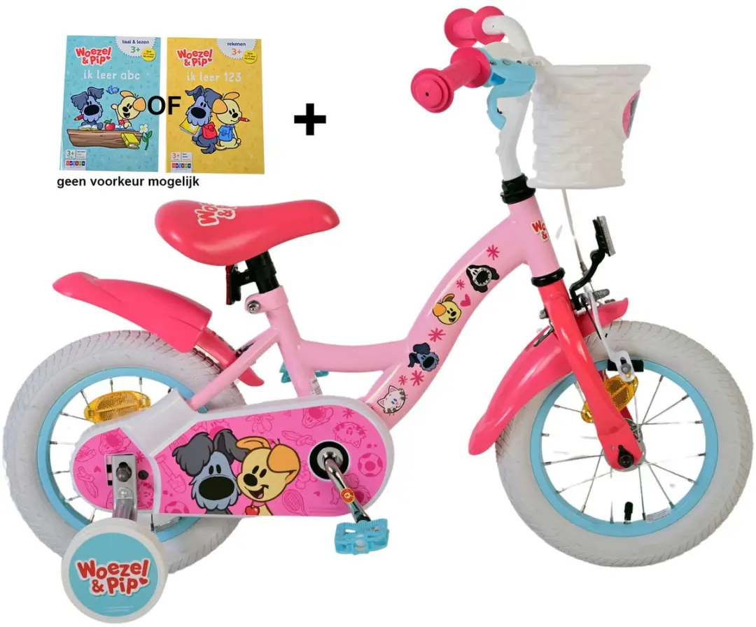 Volare Woezel & Pip Kinderfiets 12 inch